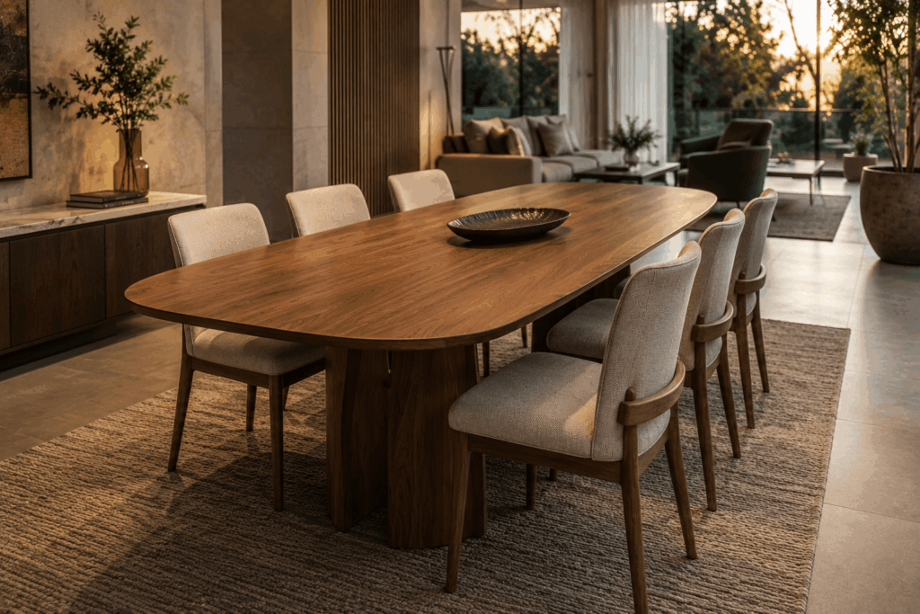 Como escolher a mesa de jantar ideal para sua casa